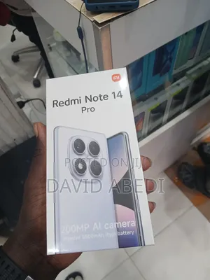 New Xiaomi Redmi Note 14 Pro 5G 256 GB Black