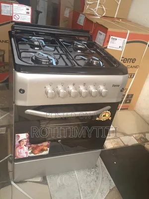 Special Brand Ferre Volcano 60x60 Gas Burner With Oven Grill
