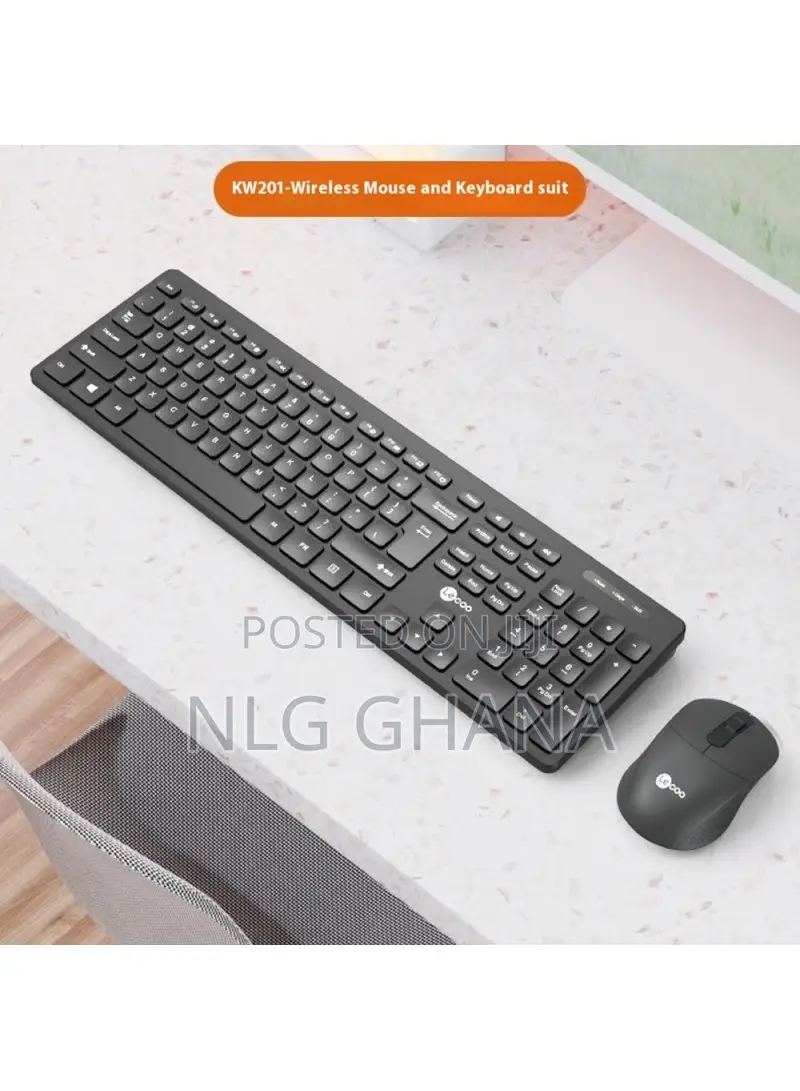 2.4g Wireless Home Office Keyboard Mouse Set. Tvx23361