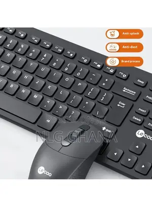 2.4g Wireless Home Office Keyboard Mouse Set. Tvx23361