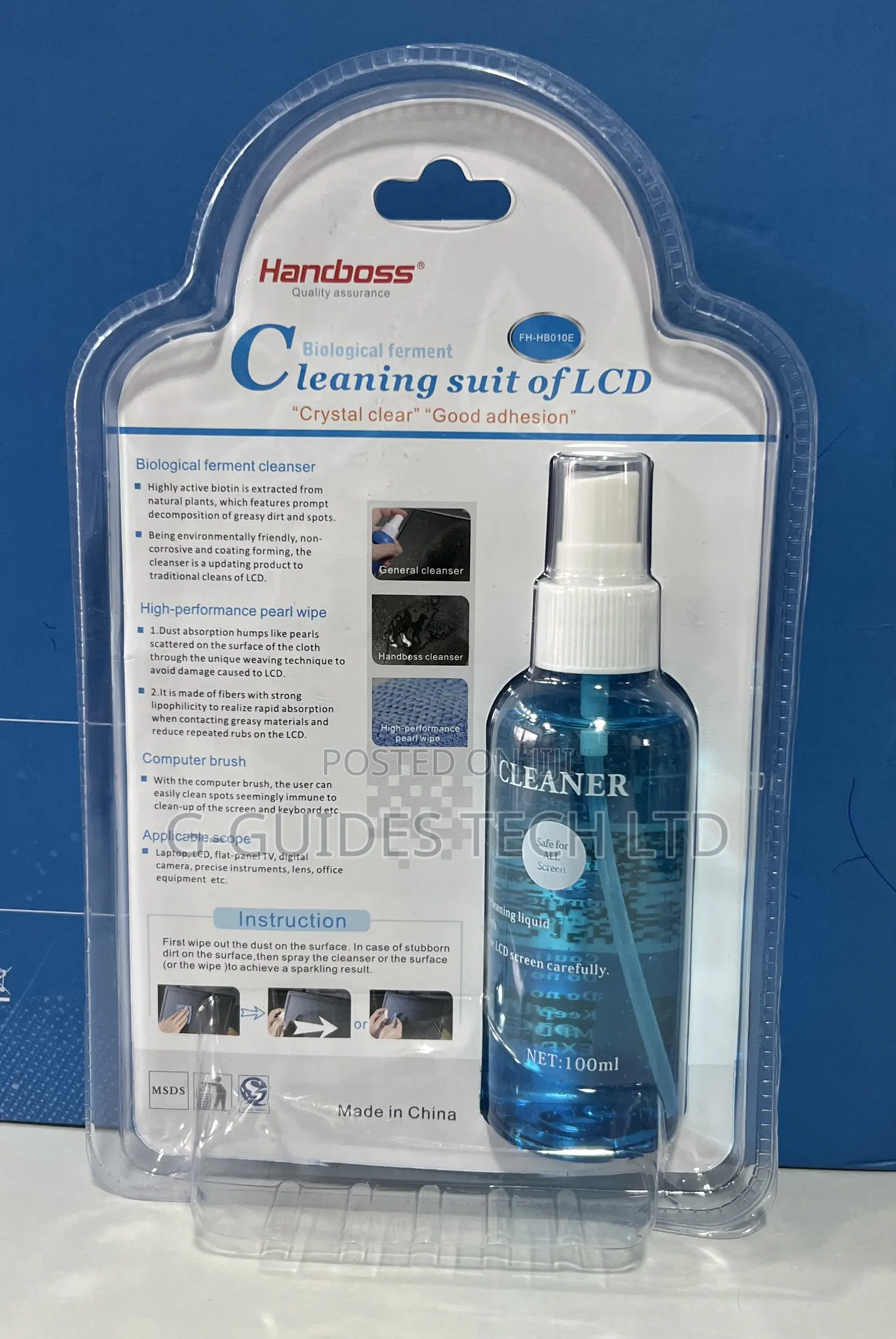 Handboss LCD Screen Cleaning Kit, Cleaning Suite of LCD