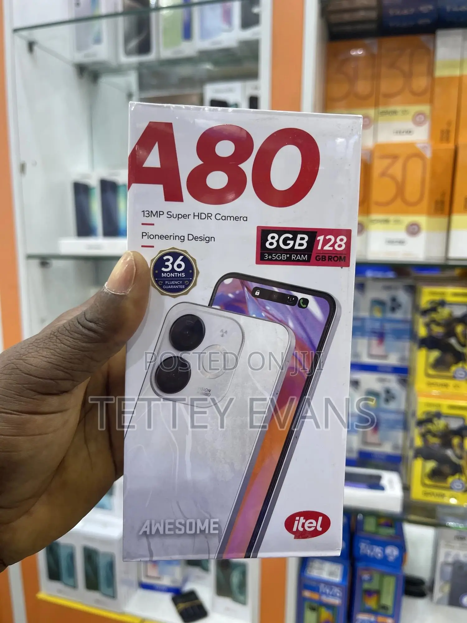 New Itel A80 128 GB Bronze