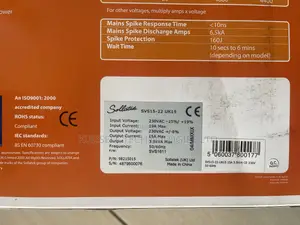 Sollatek Svs15-22-Uk15 15a 3.5kva Ce 230v/50-60hz