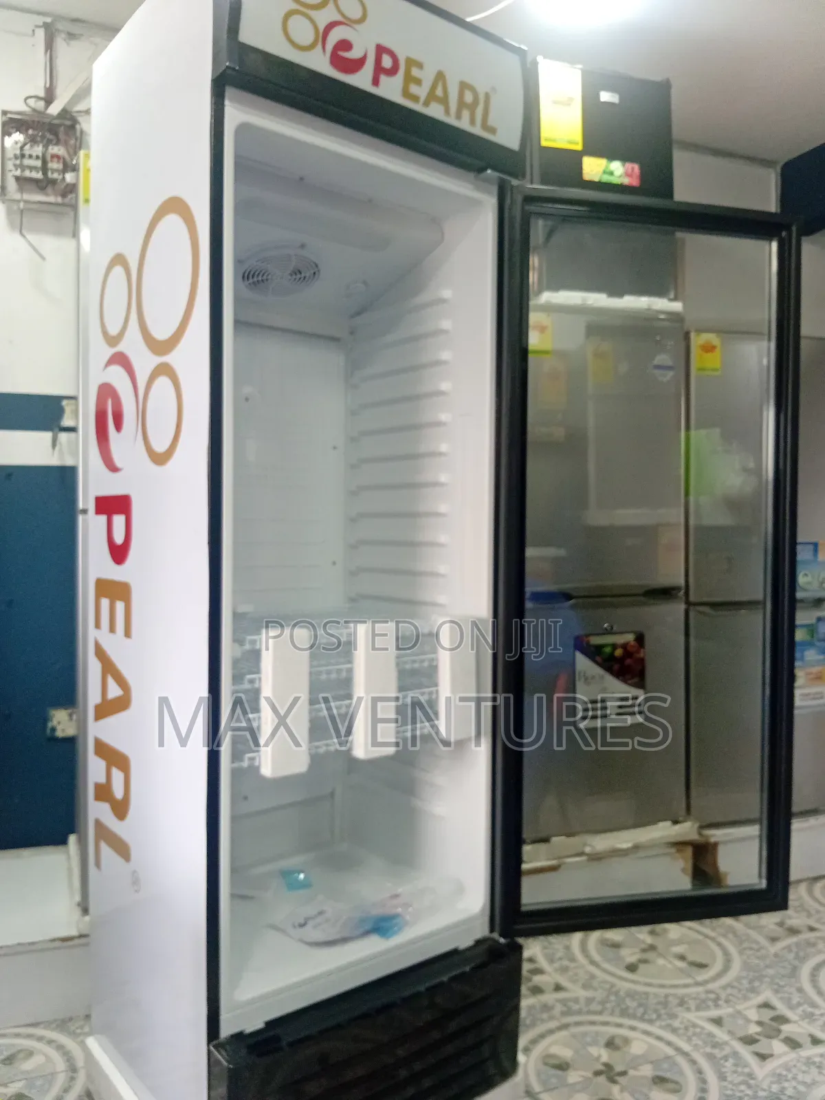 Vital Pearl Fridge Freezer 330l PVC-424-2b