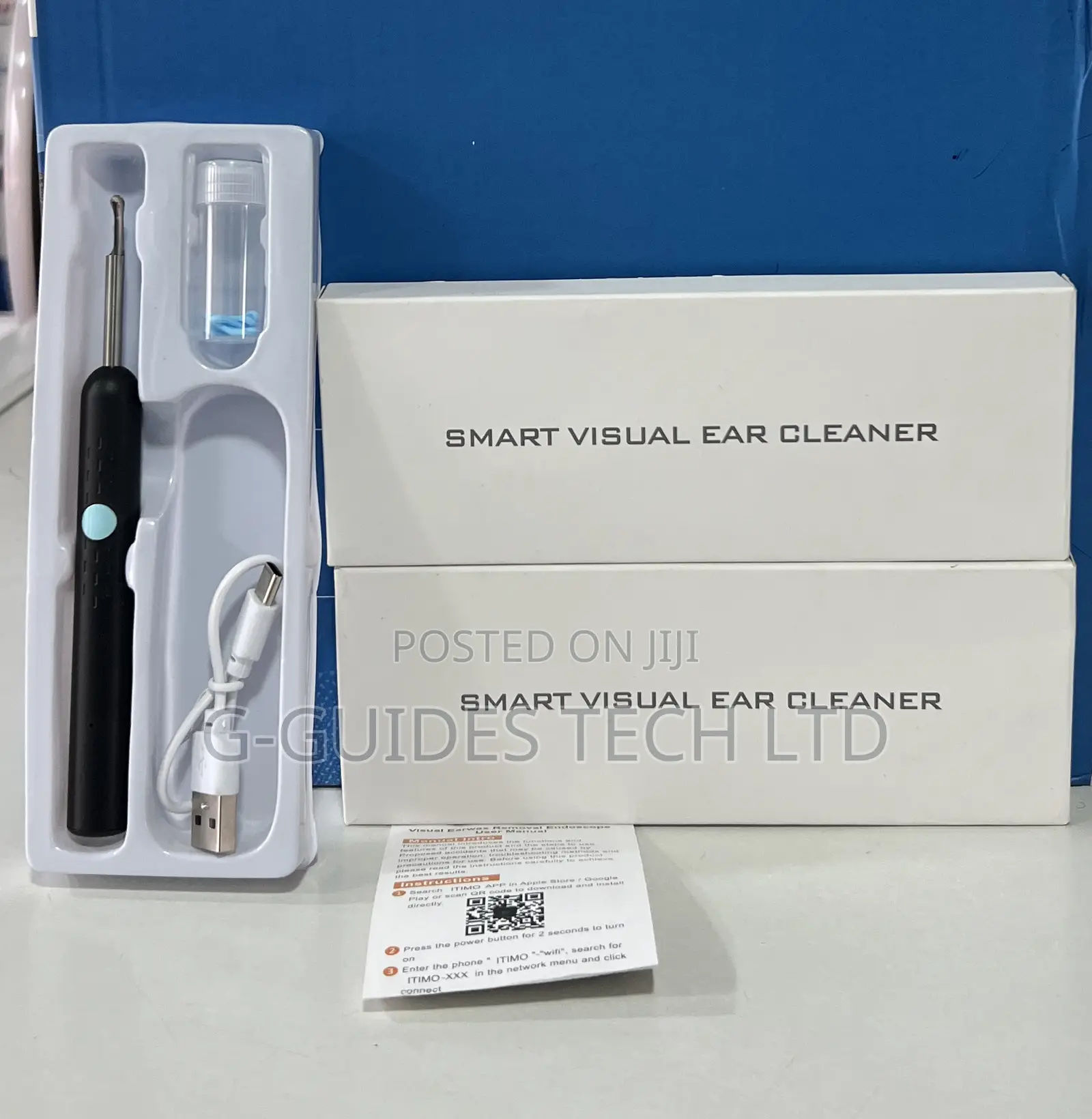 Y25 Smart Visual Ear Cleaner, Smart Earwax Removal Endoscope
