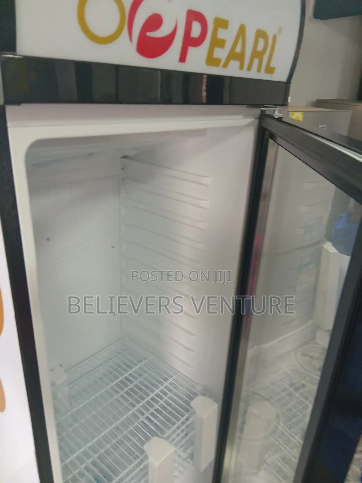 Gigantic Pearl Glass Fridge Freezer 330l Fridge Pearl