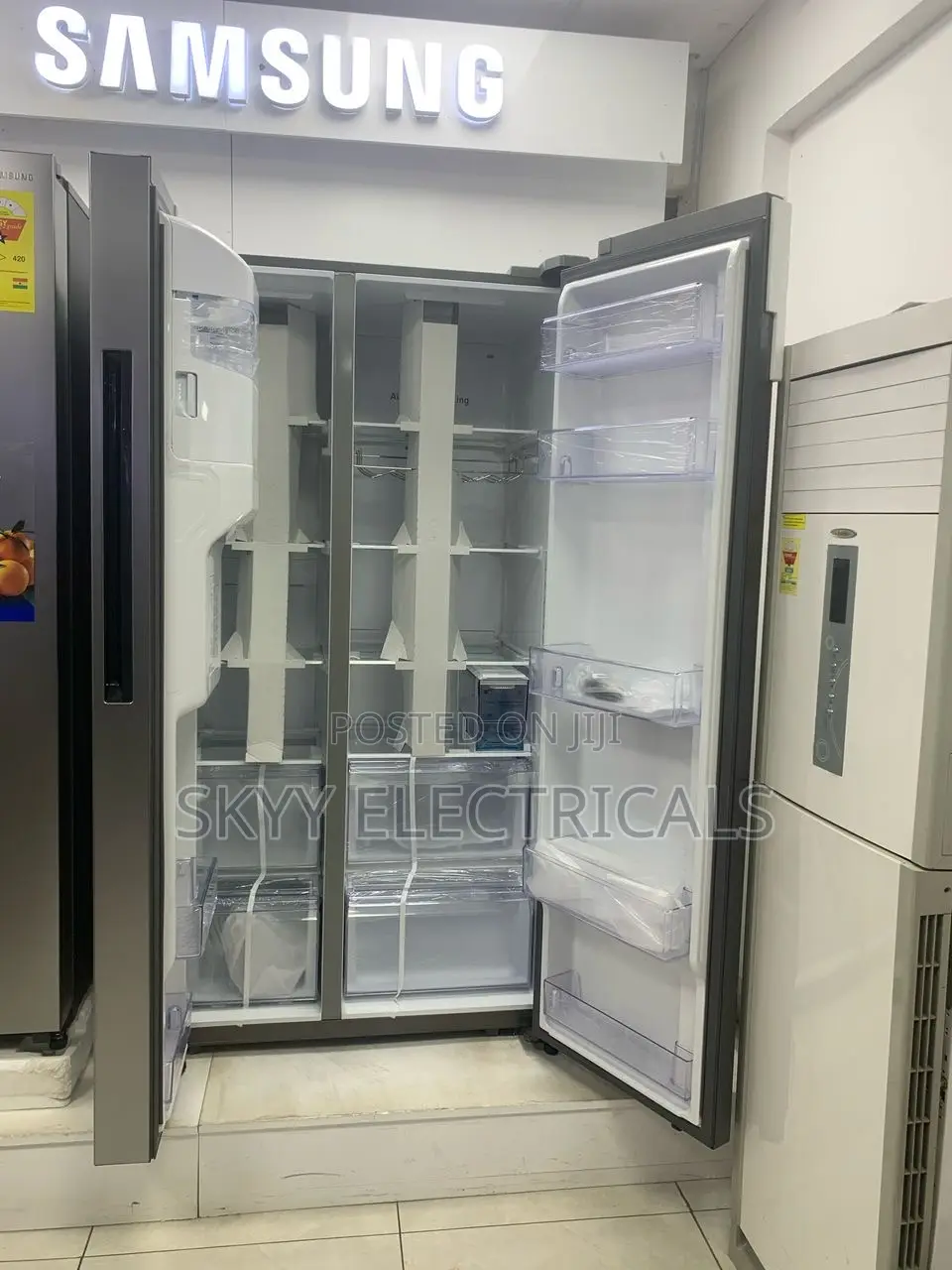 Samsung Rs64r5111m9 617liters Side By Side Fridge