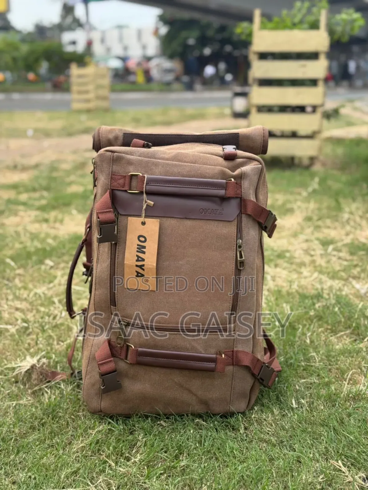 Omaya Jeans Travel Backpack