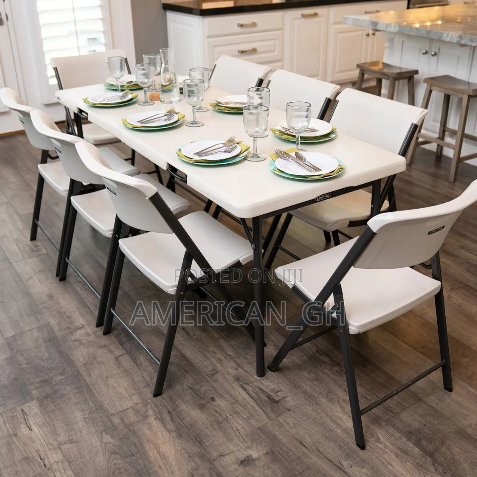 Lifetime Foldable Table, 1.8m or 6ft ( for 8)