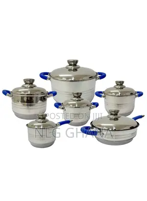 12pcs Stainless Steel Cookware Set With Stainless. Ghx2284