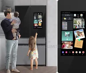 Photo - Stay Connected With Samsung’S Family Hub 4-Door Refrigerator