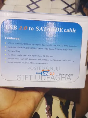 Usb 2.0 to Sata/Ide Adapter