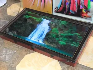 Vintage Framed Light Up Waterfall