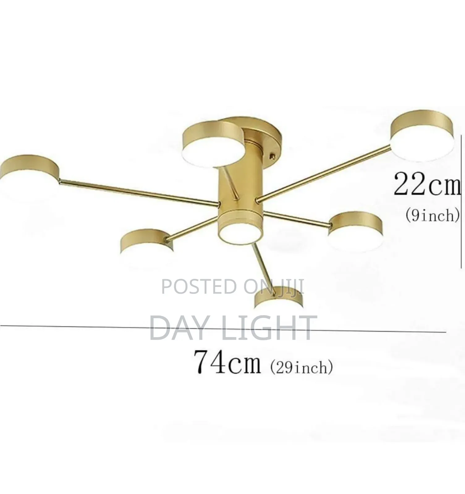 Six Arms Ceiling Pendant/ Chandelier Light