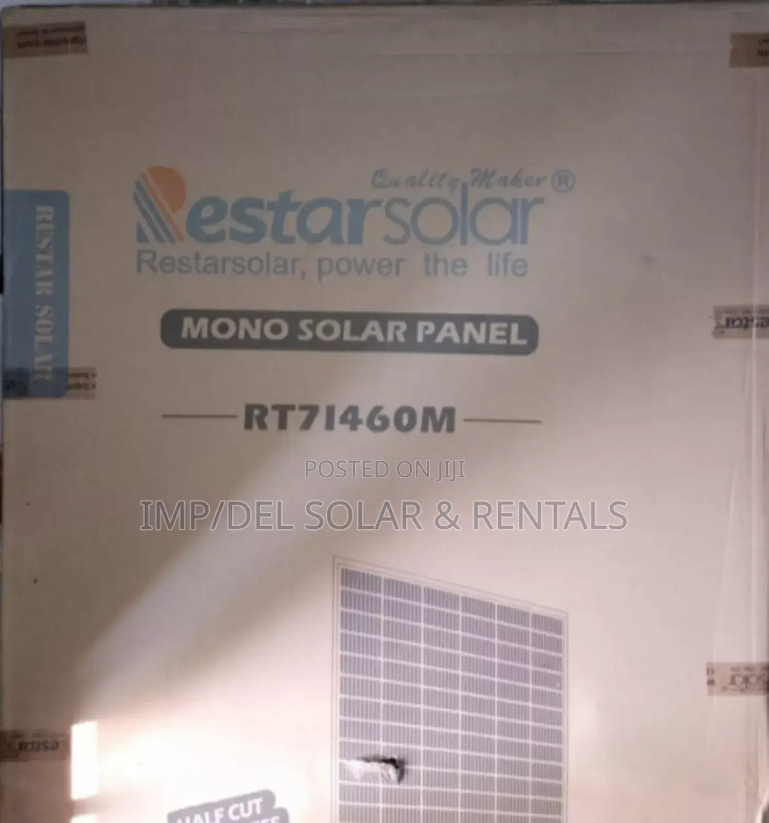460w Mono Half-Cut Solar Panel