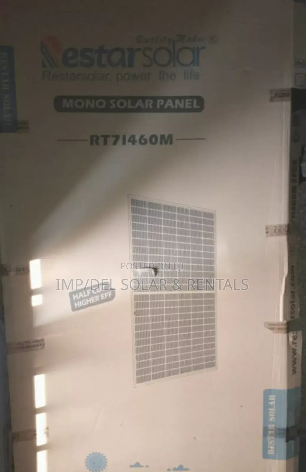 460w Mono Half-Cut Solar Panel