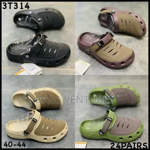 Iconic Gent Clogs Crocs Wear. Big Sizes Too Available