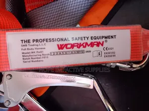 Safety Full Body Harness With Double Lanyards(Workman).