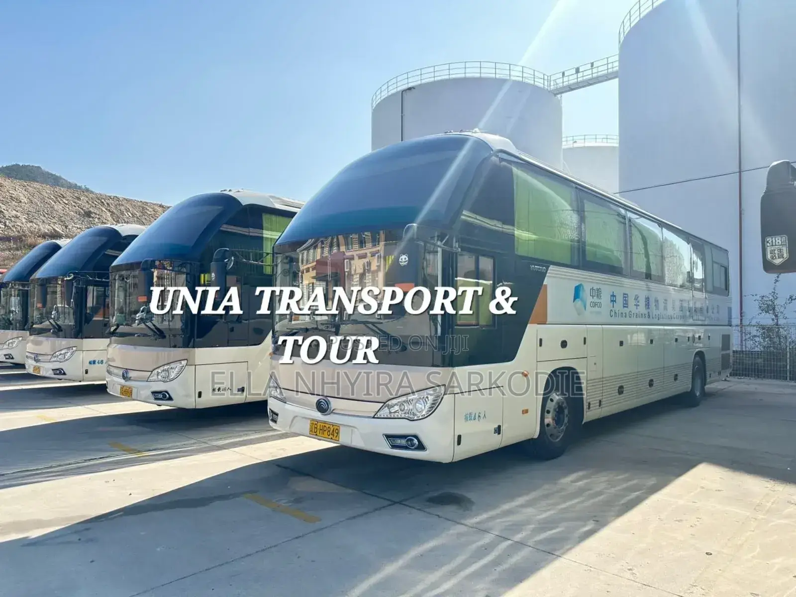 50 Seater Coaches Bus for Hiring in Ghana
