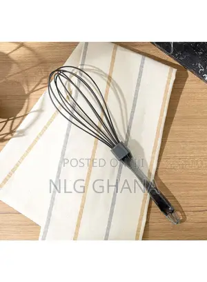 30cm Eggy Silicone Beater - Black. Ehx1121 Was: 65 Gh¢