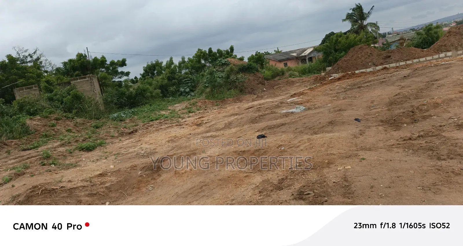 Half Plot Land For Sale Amasaman Danchira