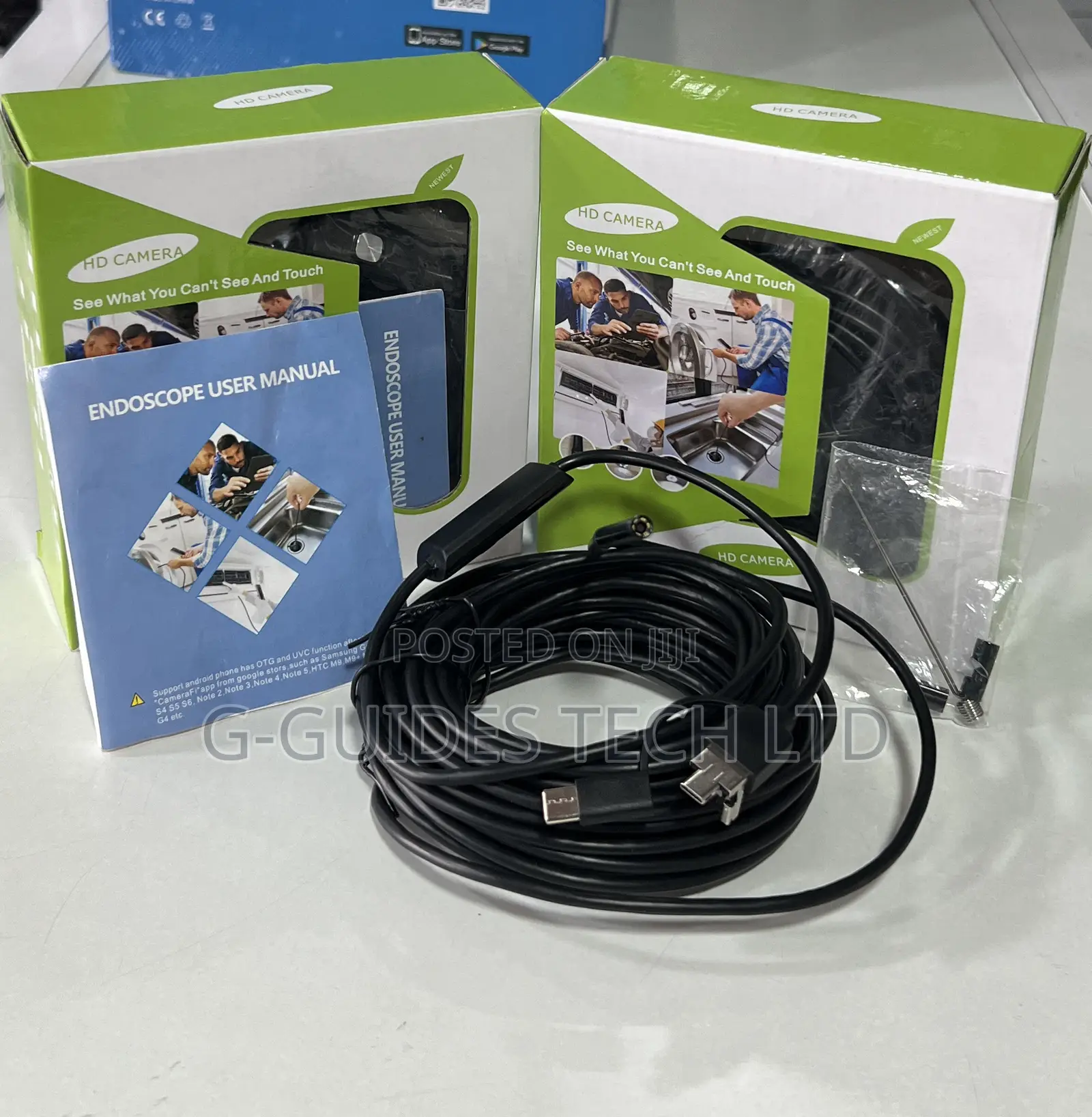 3 in 1 Hd Endoscope Camera 10meters Ad553-10