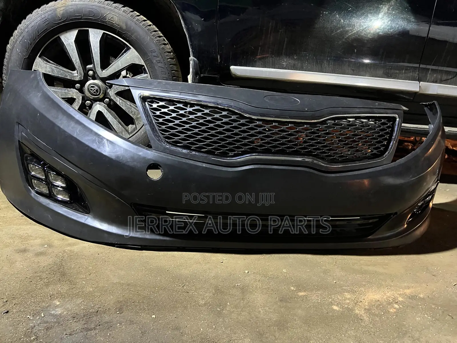 Kia Optima 2014-2015 Complete Bumper With Led Foglight