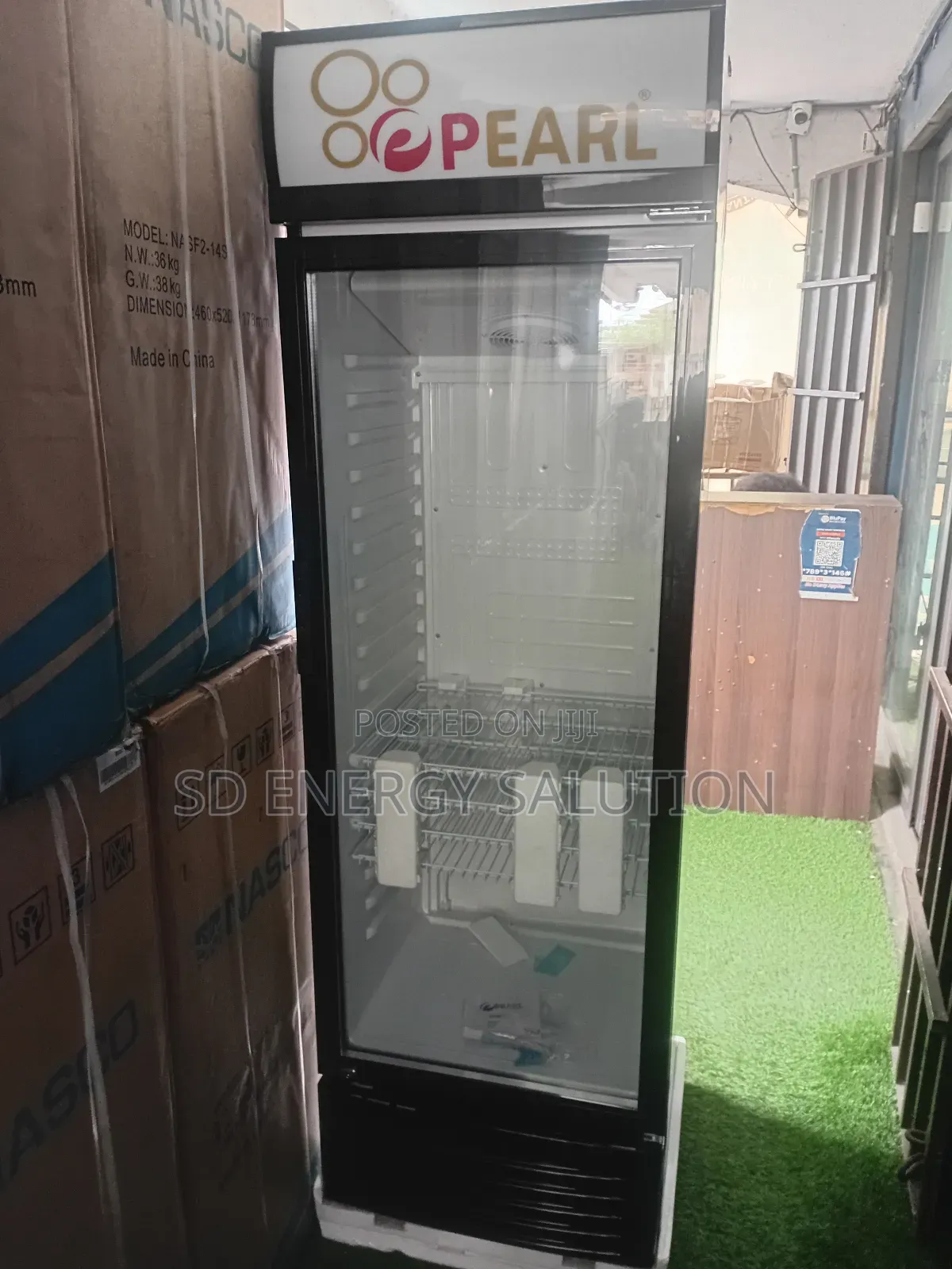Affluent Pearl Fridge Freezer Model 330 Litres Pearl Fridge