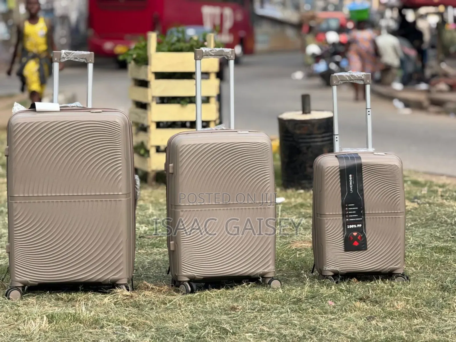 3 In 1 Unicross Trolling Anticrake Luggages