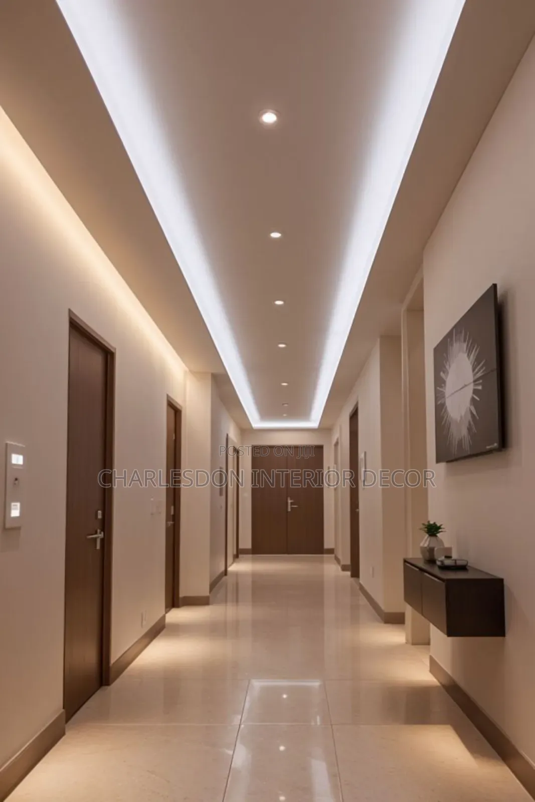 P. O. P Corridors Designe