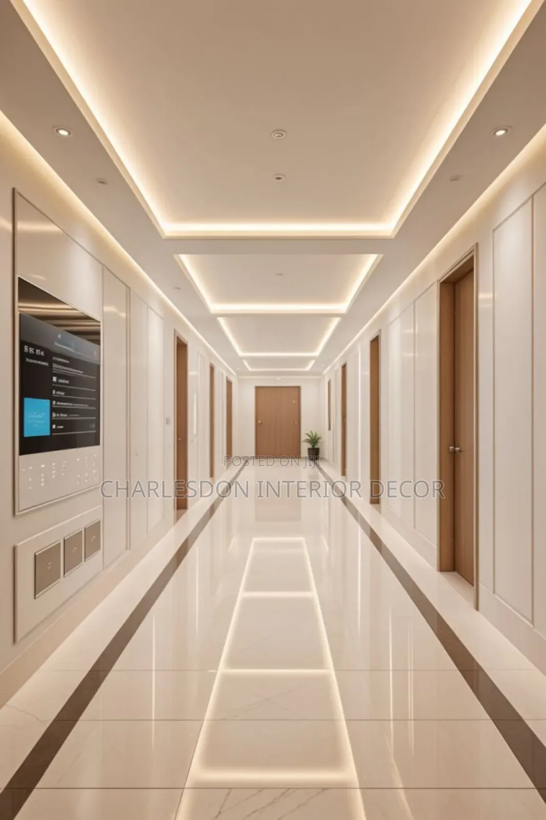 P. O. P Corridors Designe