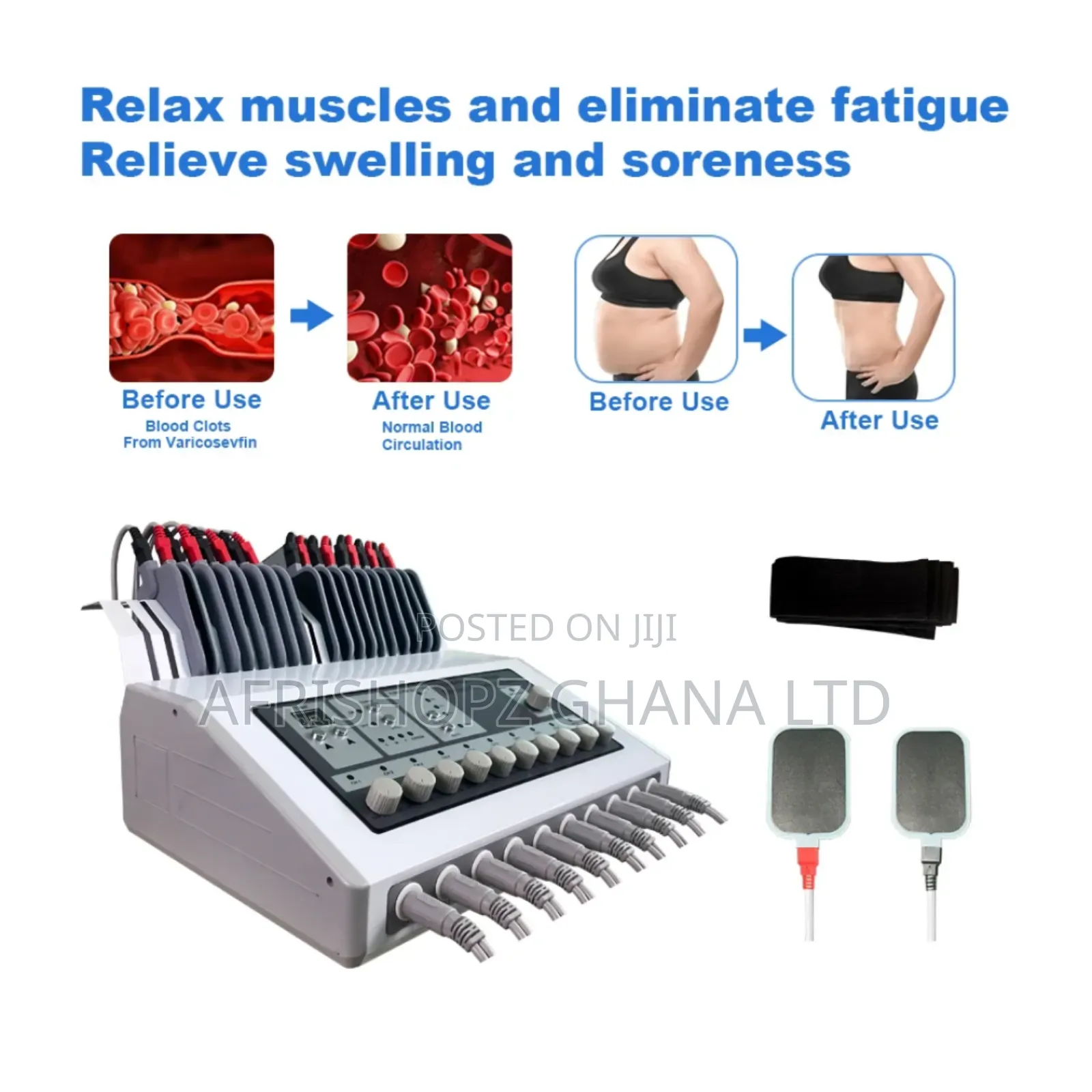 Electronic Muscle Stimulator 10 Channel