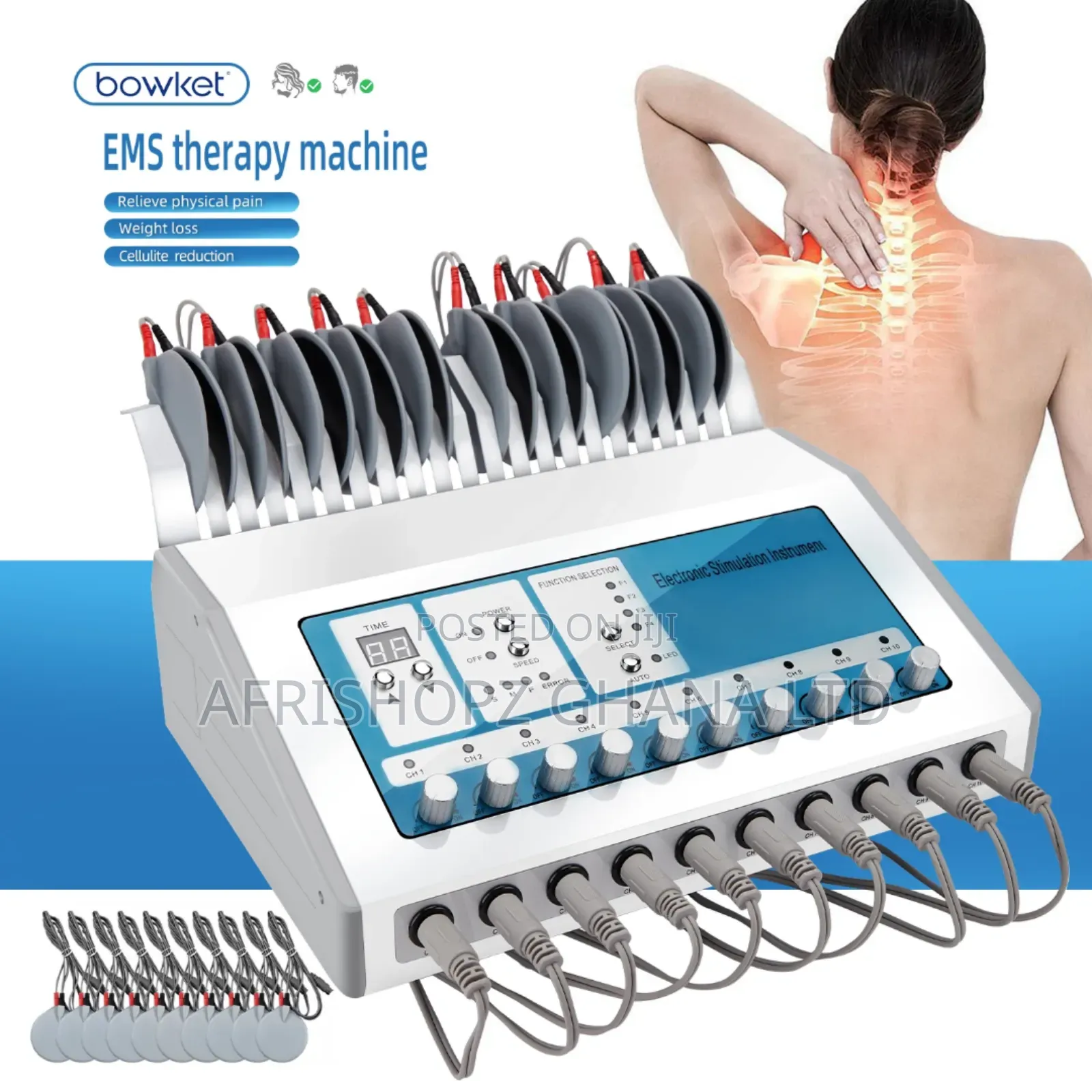 Electronic Muscle Stimulator 10 Channel