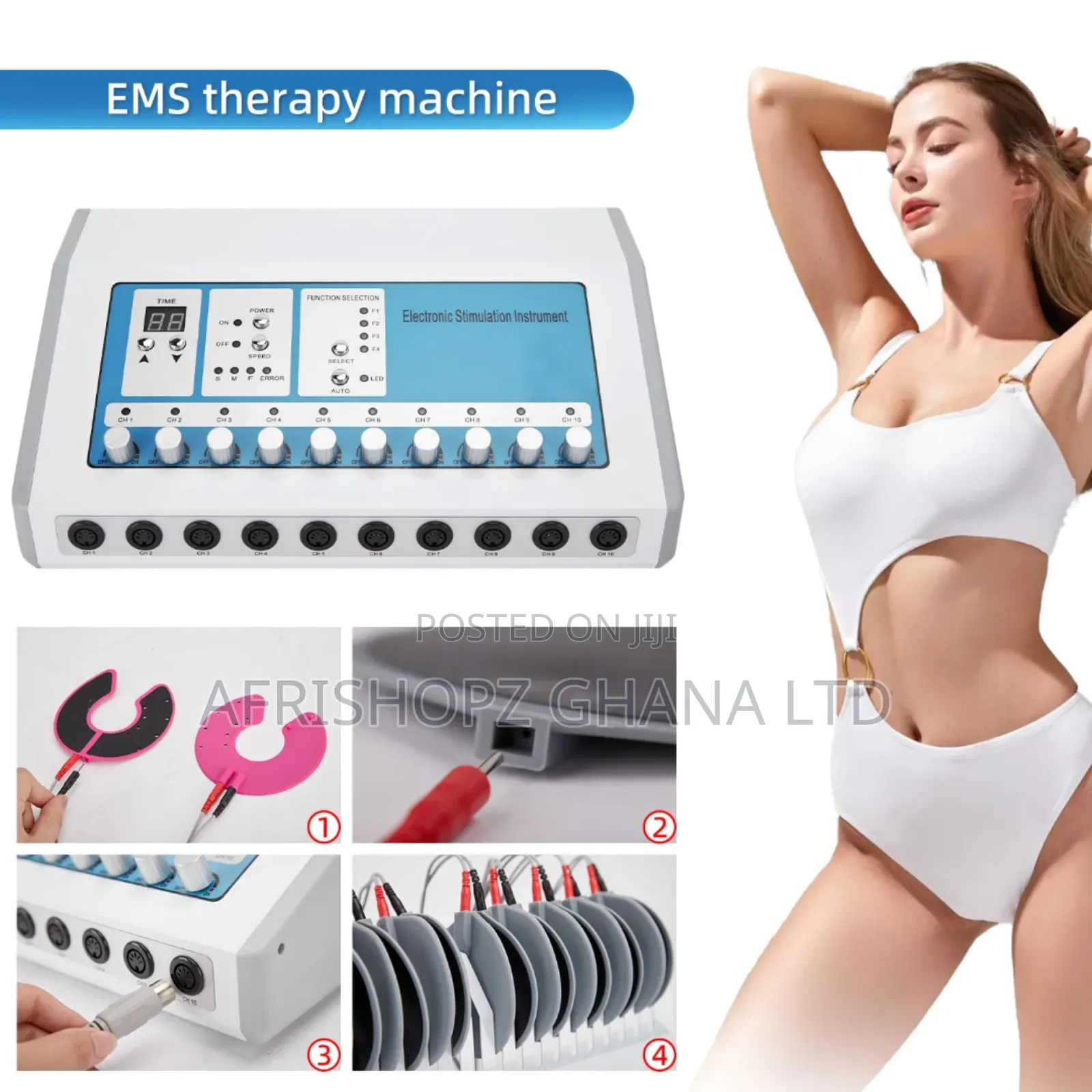Electronic Muscle Stimulator 10 Channel