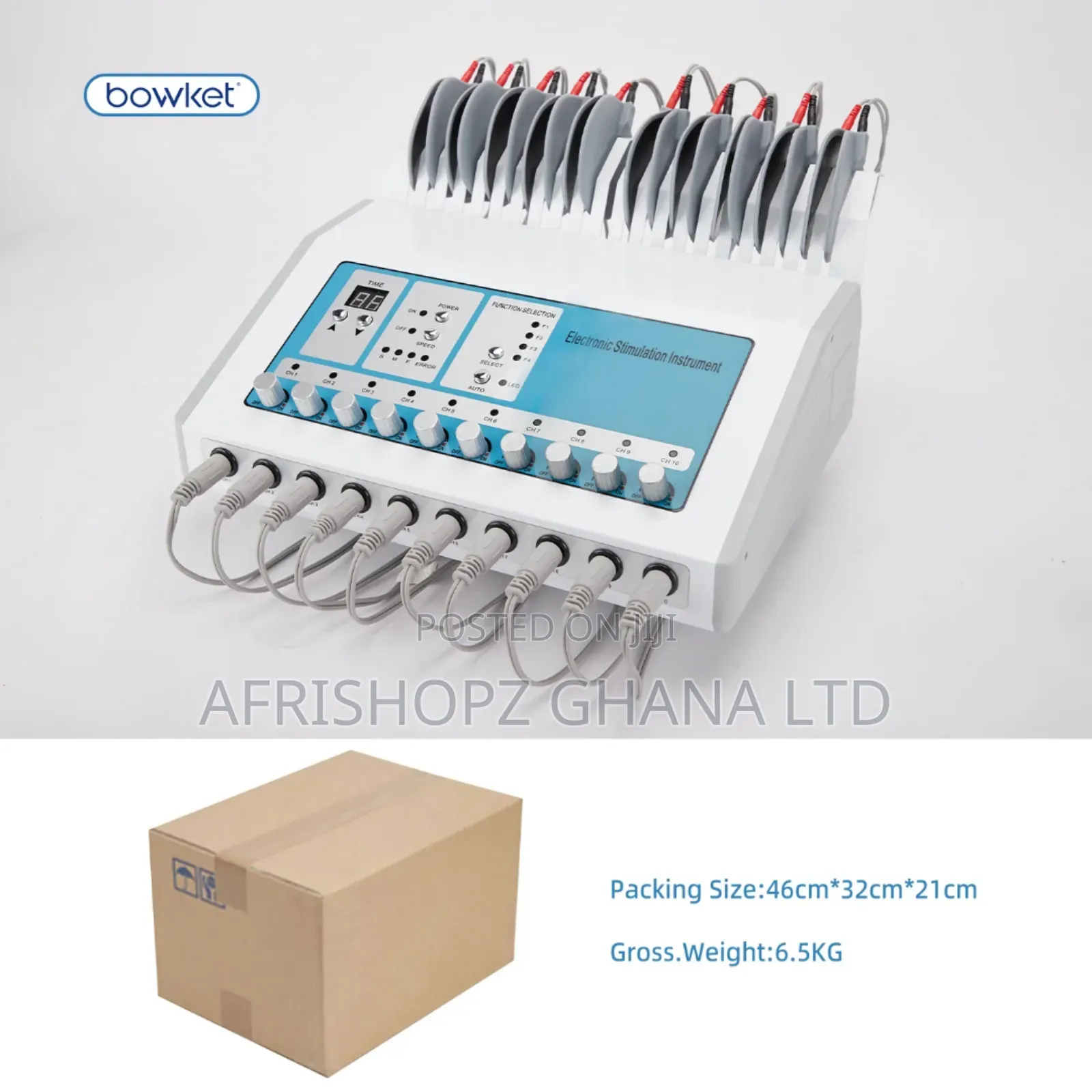Electronic Muscle Stimulator 10 Channel