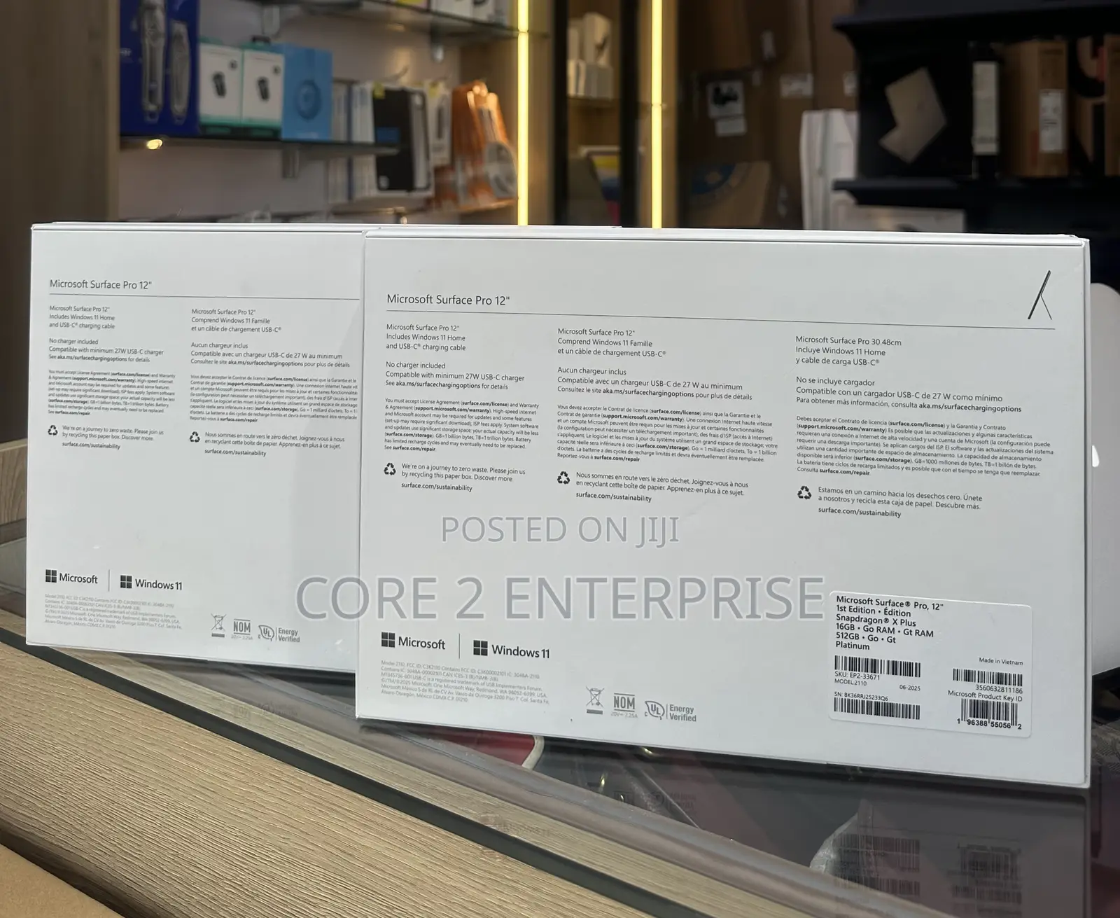 New Microsoft Surface Pro 16GB Qualcomm Snapdragon X Plus SSD 512GB