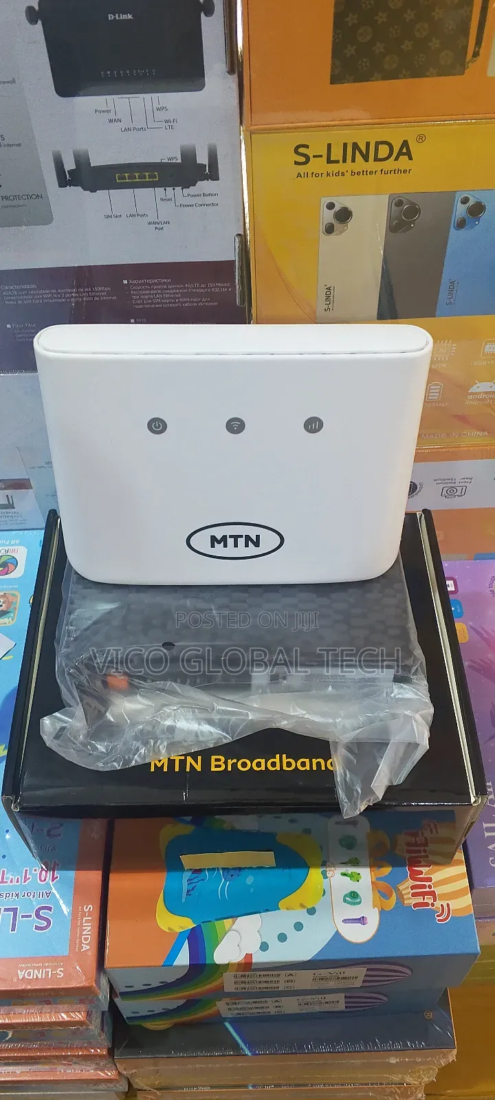 MTN Broadband 4g Router With Dc Ups in Circle - Accessories & Supplies ...