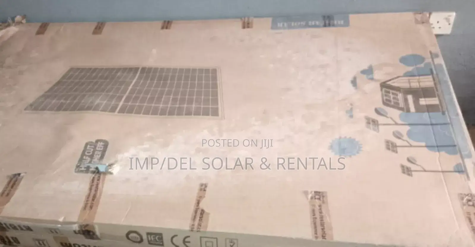 560w Half-Cut Mono Solar Panel