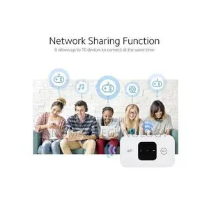 Universal 4g Lte Portable Mobile Mifi - 2100mah - White