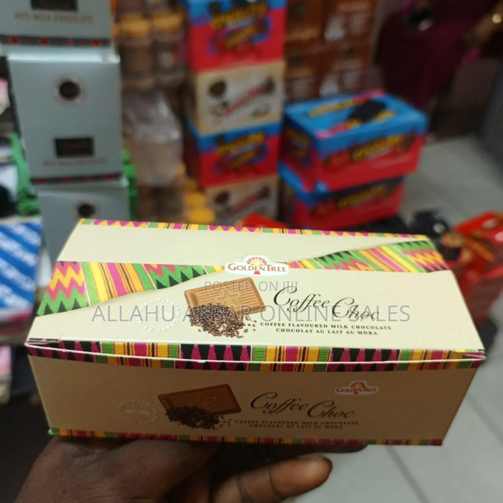 Golden Tree Coffee Choc 20g X 20pieces