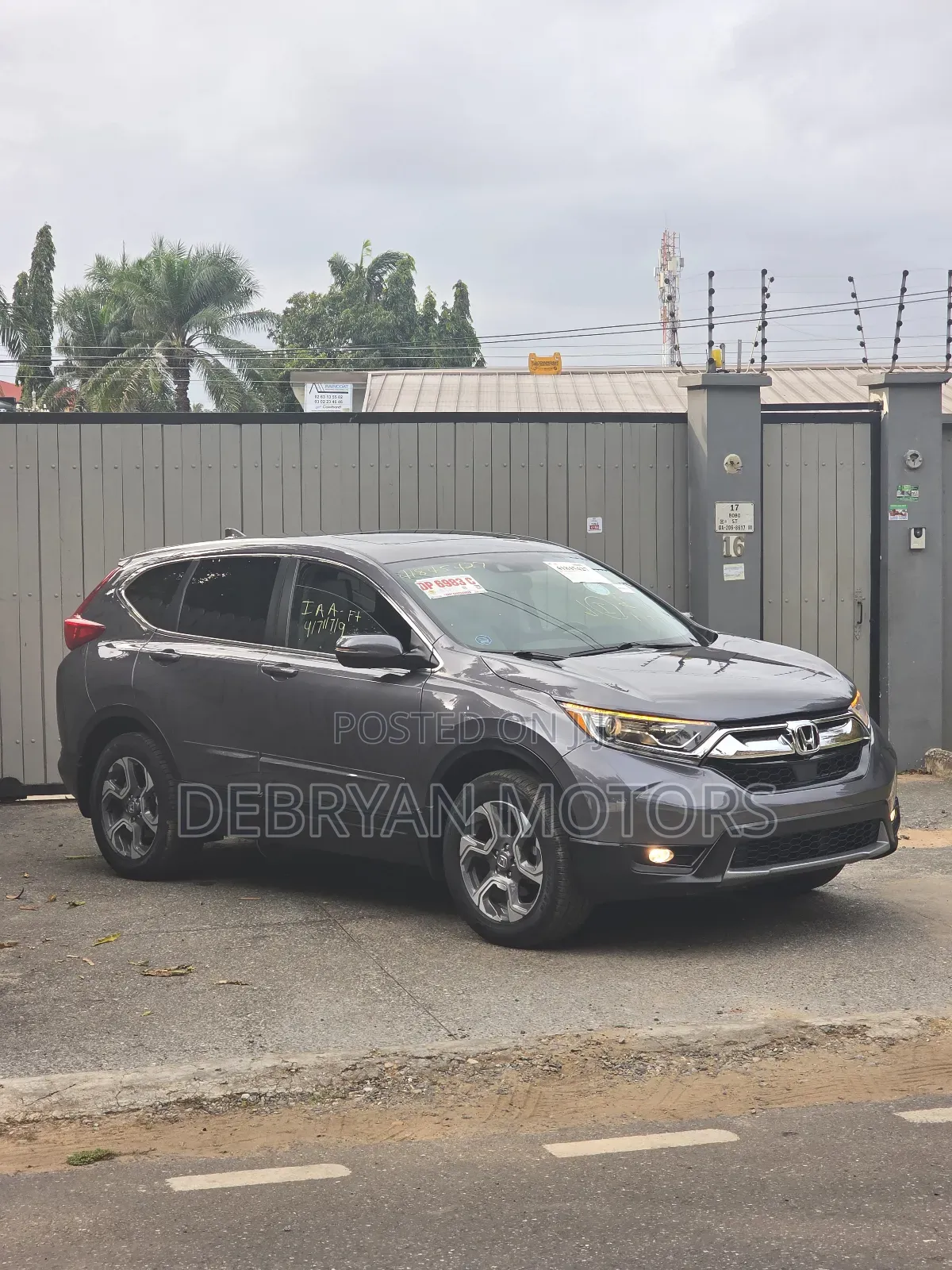 Honda CR-V EX-L AWD 2018 Gray