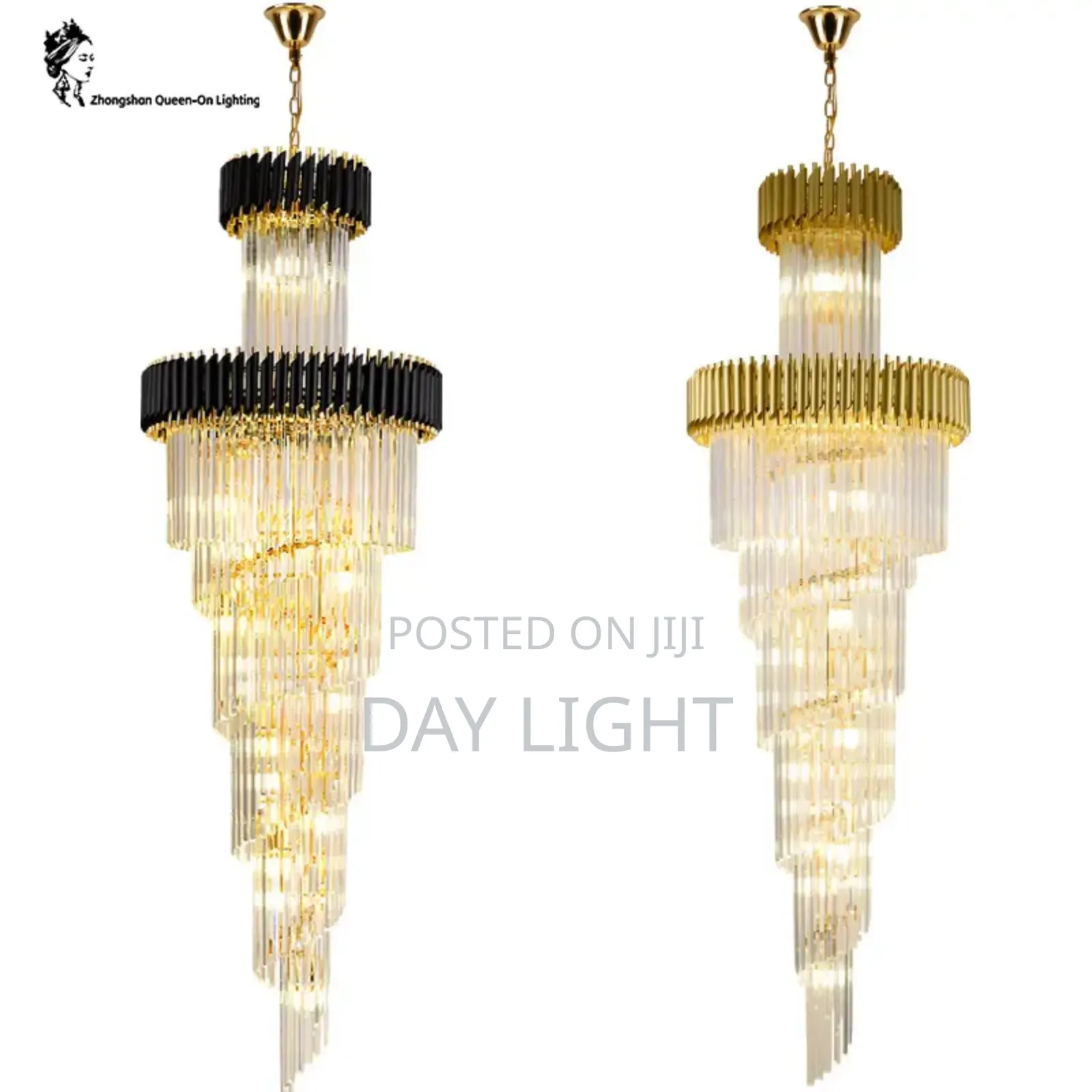 8 Ft Long Chandelier Light.