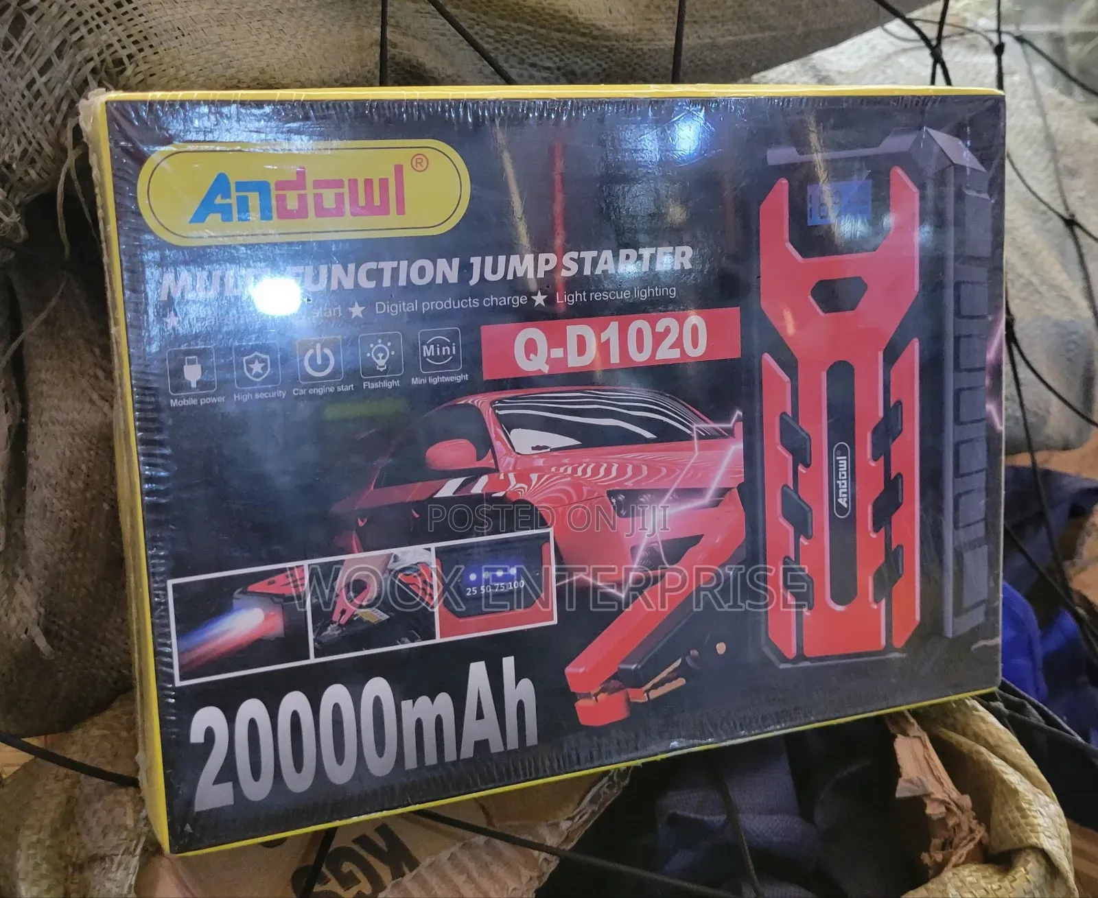 Multifunction Car Jump Starter 20000mah