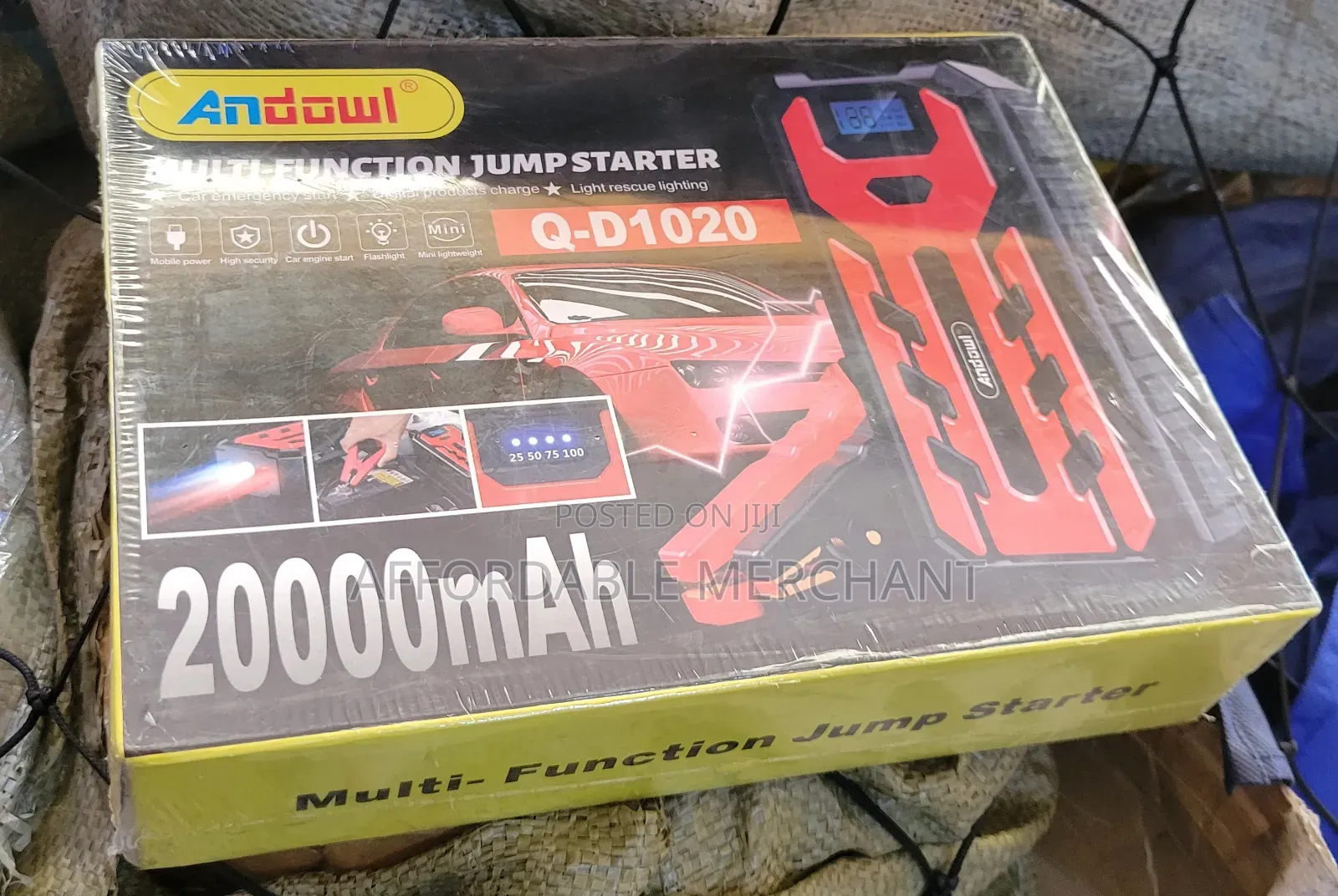 Multifunction Powerful Car Jump Starter (20000mah)