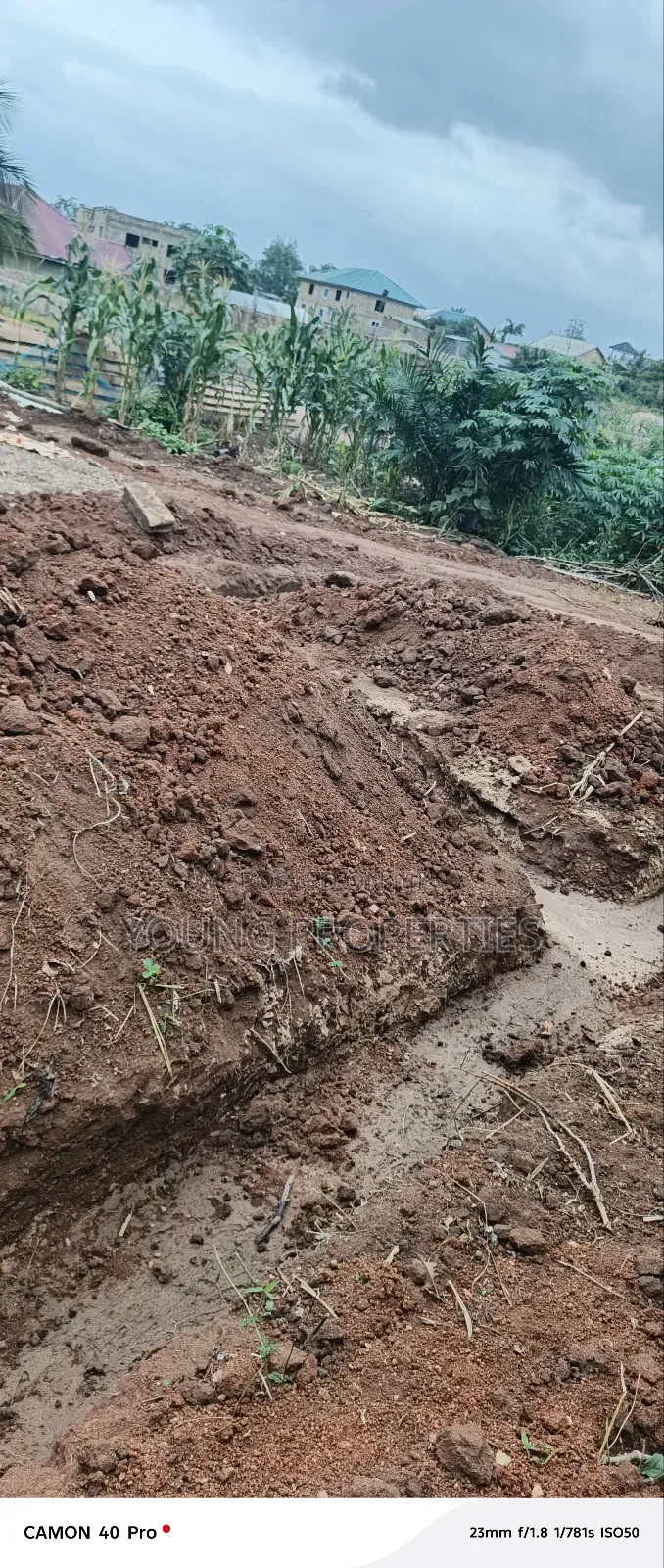 Half Plot of Land for Sale Amasaman Danchira, 35,000