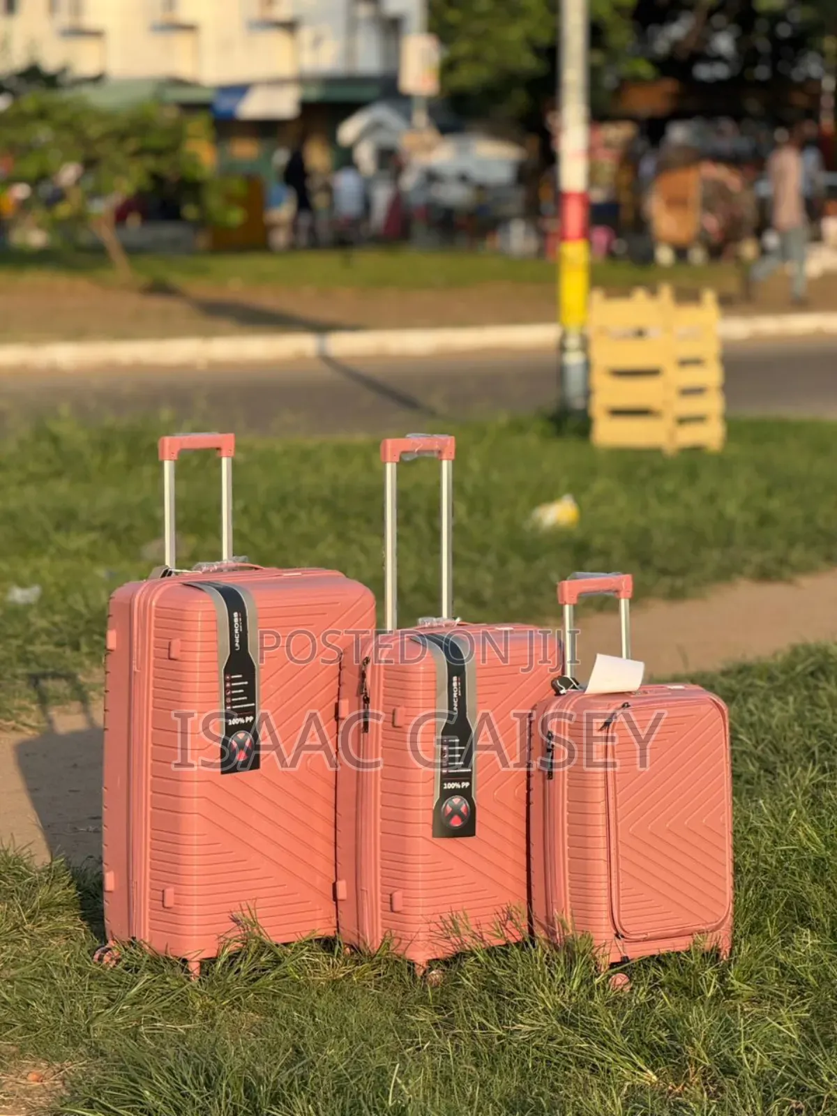 3set Classic Anticrake Luggages With Laptop Compartment