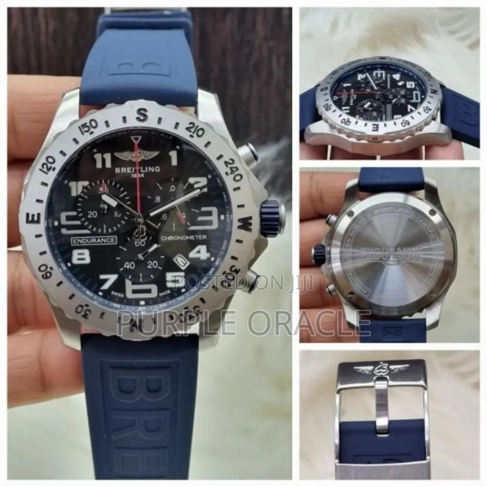 Silicone Starp Breitling Endurance Pro for the Big Men