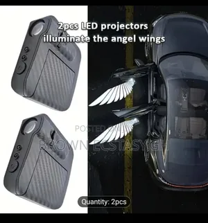 Car Angel Wings Welcome Light