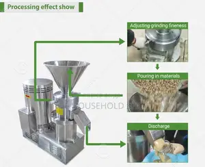 Colloid Mill (Paste Grinder) 150kg/H 300kg/H