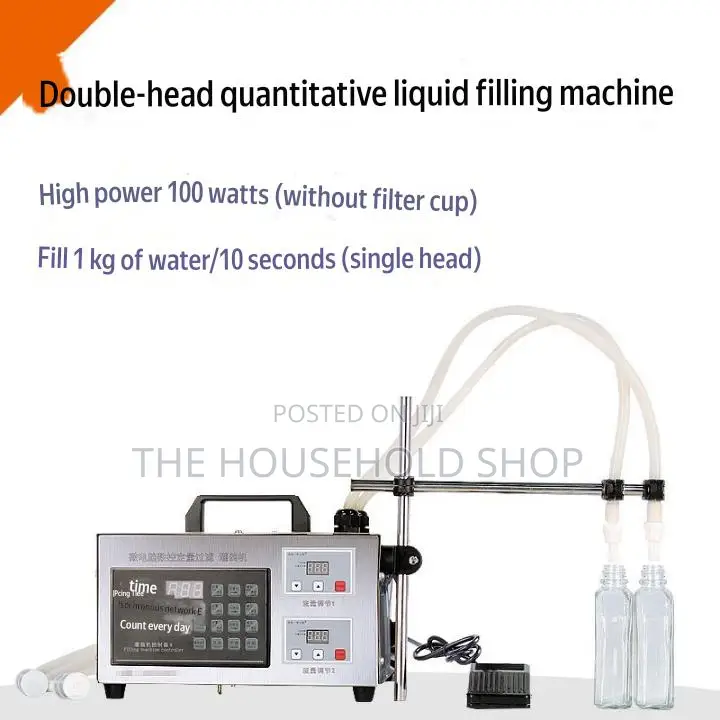 Double Nozzle Liquid Filling Machine